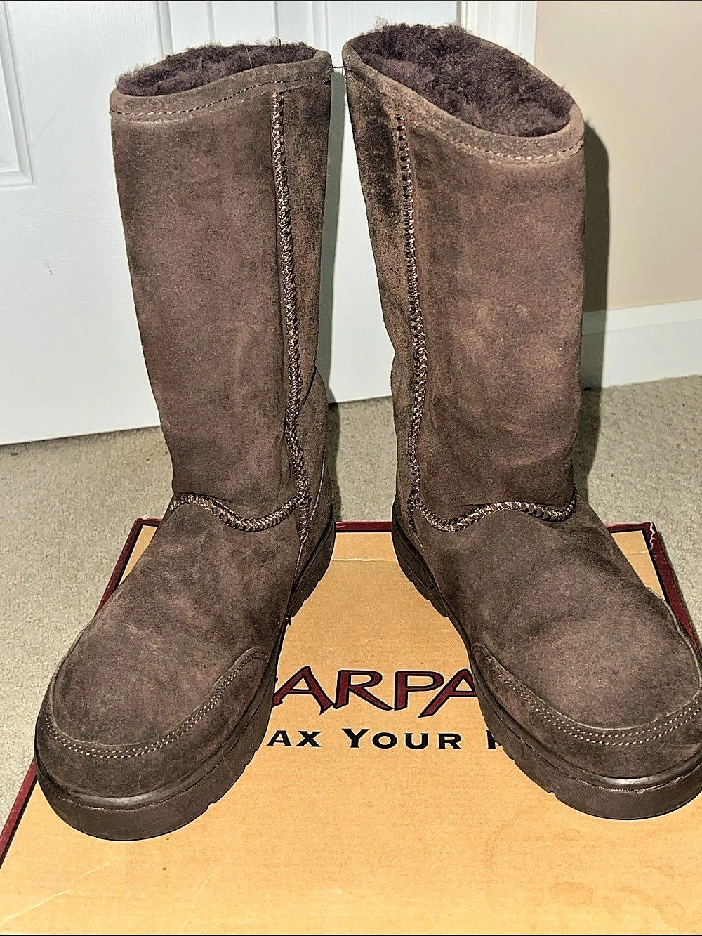 Bearpaw Elle Tall Women's Brown Winter Boots